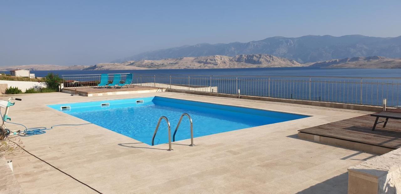 Studio Apartma Pag Blue Ocean 1 With Sea View Pag Town Exterior foto