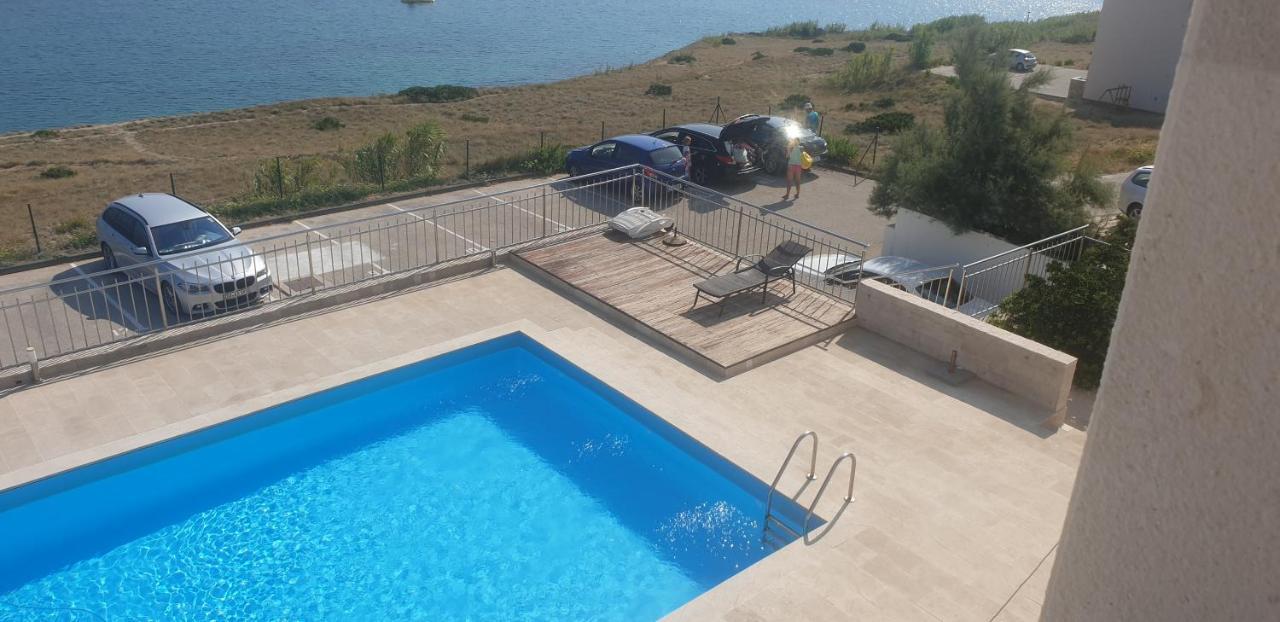 Studio Apartma Pag Blue Ocean 1 With Sea View Pag Town Exterior foto